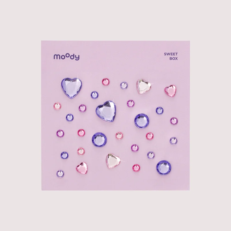 moody Diamond Stickers