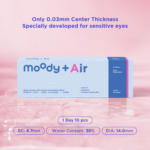moodyPlus A 10 pcs Daily Contacts