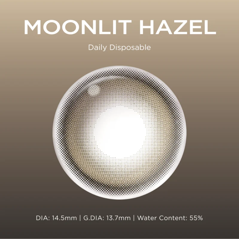 Moonlit Hazel|1 Day,6pcs