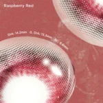 Raspberry Red|1 Day,6pcs