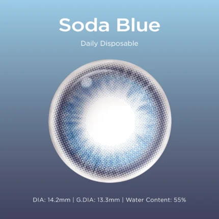 Soda Blue|1 Day,6pcs